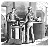An illustration from Scientific American, Vol. 37, No. 4 (1877) (1877)