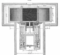 An illustration from Scientific American, Vol. 37, No. 16 (1877) (1877)