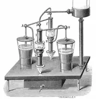 An illustration from Scientific American, Vol. 37, No. 17 (1877) (1877)