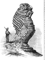 An illustration from Scientific American, Vol. 37, No. 21 (1877) (1877)