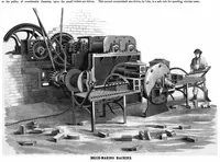 An illustration from Scientific American, Vol. 37, No. 26 (1877) (1877)