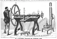 An illustration from Scientific American, Vol. 38, No. 8 (1878) (1878)