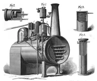 An illustration from Scientific American, Vol. 38, No. 8 (1878) (1878)