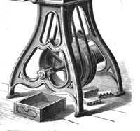 An illustration from Scientific American, Vol. 38, No. 16 (1878) (1878)