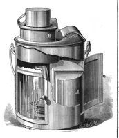 An illustration from Scientific American, Vol. 38, No. 17 (1878) (1878)