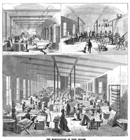 An illustration from Scientific American, Vol. 40, No. 8 (1879) (1879)