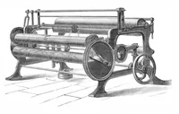 An illustration from Scientific American, Vol. 40, No. 15 (1879) (1879)