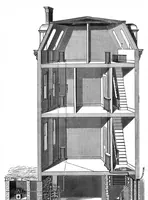 An illustration from Scientific American, Vol. 41, No. 8 (1879) (1879)