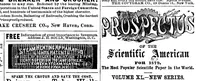 An illustration from Scientific American, Vol. 41, No. 19 (1879) (1879)