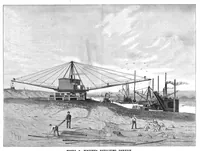 An illustration from Scientific American, Vol. 42, No. 8 (1880) (1880)