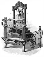 An illustration from Scientific American, Vol. 42, No. 17 (1880) (1880)