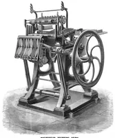 An illustration from Scientific American, Vol. 44, No. 6 (1881) (1881)