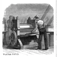 An illustration from Scientific American, Vol. 44, No. 18 (1881) (1881)