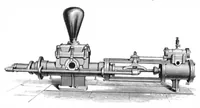 An illustration from Scientific American, Vol. 45, No. 7 (1881) (1881)