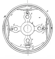 An illustration from Scientific American, Vol. 45, No. 15 (1881) (1881)