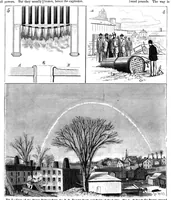 An illustration from Scientific American, Vol. 46, No. 2 (1882) (1882)