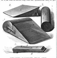 An illustration from Scientific American, Vol. 46, No. 8 (1882) (1882)