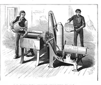 An illustration from Scientific American, Vol. 46, No. 9 (1882) (1882)