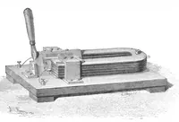 An illustration from Scientific American, Vol. 46, No. 12 (1882) (1882)