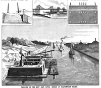 An illustration from Scientific American, Vol. 46, No. 17 (1882) (1882)