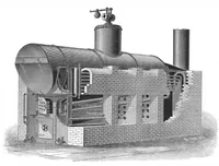 An illustration from Scientific American, Vol. 46, No. 18 (1882) (1882)