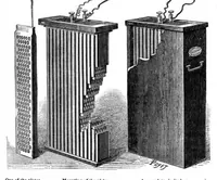 An illustration from Scientific American, Vol. 46, No. 23 (1882) (1882)