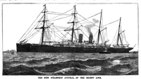 An illustration from Scientific American, Vol. 47, No. 6 (1882) (1882)
