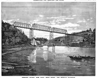 An illustration from Scientific American, Vol. 49, No. 1 (1883) (1883)