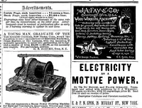 An illustration from Scientific American, Vol. 49, No. 16 (1883) (1883)