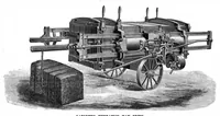 An illustration from Scientific American, Vol. 50, No. 4 (1884) (1884)