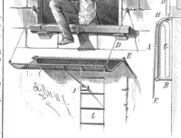 An illustration from Scientific American, Vol. 50, No. 7 (1884) (1884)