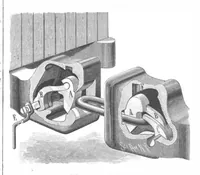 An illustration from Scientific American, Vol. 50, No. 8 (1884) (1884)