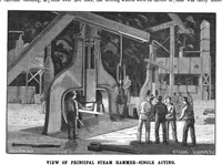An illustration from Scientific American, Vol. 50, No. 22 (1884) (1884)