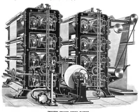 An illustration from Scientific American, Vol. 51, No. 3 (1884) (1884)