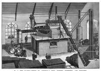 An illustration from Scientific American, Vol. 52, No. 5 (1885) (1885)