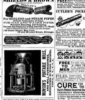 An illustration from Scientific American, Vol. 54, No. 1 (1886) (1886)