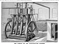 An illustration from Scientific American, Vol. 54, No. 1 (1886) (1886)
