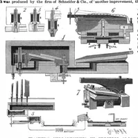 An illustration from Scientific American, Vol. 55, No. 6 (1886) (1886)