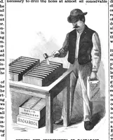 An illustration from Scientific American, Vol. 56, No. 16 (1887) (1887)