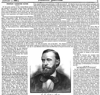 An illustration from Scientific American, Vol. 58, No. 1 (1888) (1888)