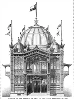 An illustration from Scientific American, Vol. 59, No. 16 (1888) (1888)