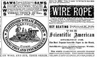 An illustration from Scientific American, Vol. 61, No. 12 (1889) (1889)