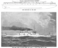 An illustration from Scientific American, Vol. 64, No. 17 (1891) (1891)