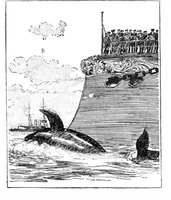 An illustration from Scientific American, Vol. 65, No. 1 (1891) (1891)