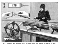 An illustration from Scientific American, Vol. 65, No. 1 (1891) (1891)