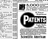 An illustration from Scientific American, Vol. 89, No. 5 (1903) (1903)
