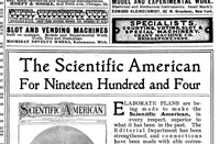 An illustration from Scientific American, Vol. 90, No. 2 (1904) (1904)