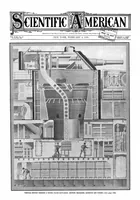 An illustration from Scientific American, Vol. 92, No. 5 (1905) (1905)