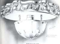 An illustration from Semi-indirect lighting with a new unit practical for any purpose : that is more efficient than any other lighting unit on the market (1920)