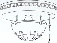 An illustration from Semi-indirect lighting with a new unit practical for any purpose : that is more efficient than any other lighting unit on the market (1920)